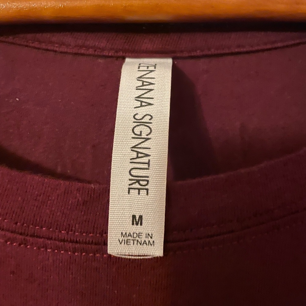 Burgundy Tunic - Picture 2 of 3